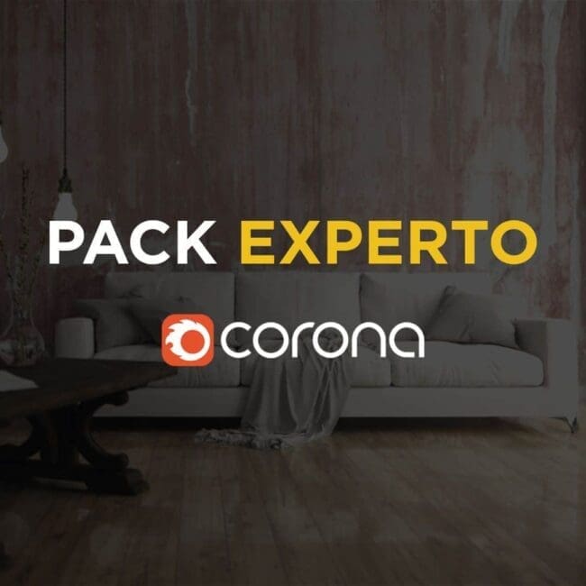 Curso Online de Corona Renderer | Pack Experto *20% DE DESCUENTO