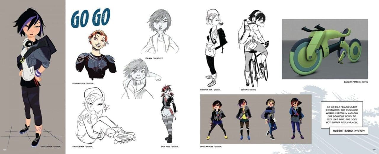 the art of big hero 6 artbook