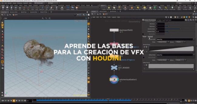 Curso online de Houdini | Introducción SideFX Houdini Essentials *20% DE DESCUENTO