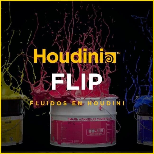 Curso online de Houdini FLIP | Creación y simulación de Fluidos *20% DE DESCUENTO