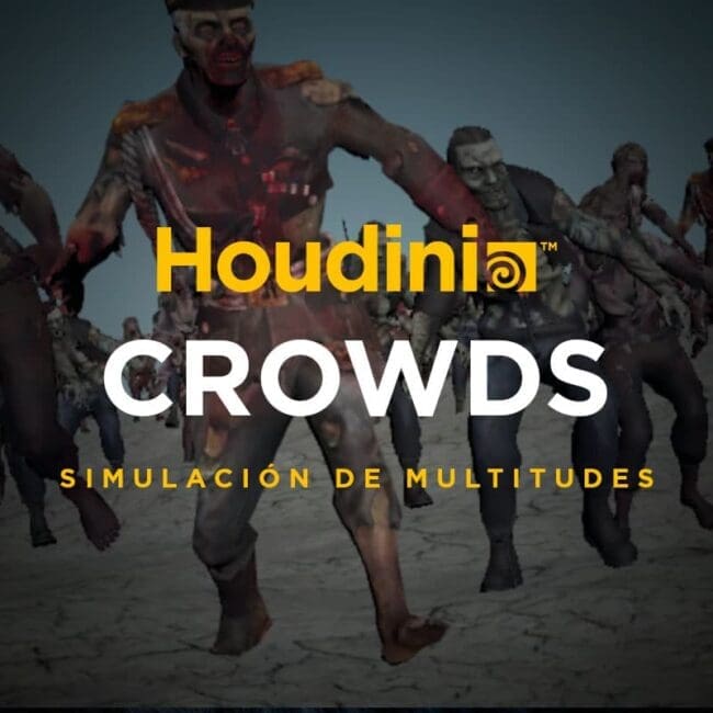 Curso Online Houdini Crowds | Creación y Simulación de Multitudes *20% DE DESCUENTO