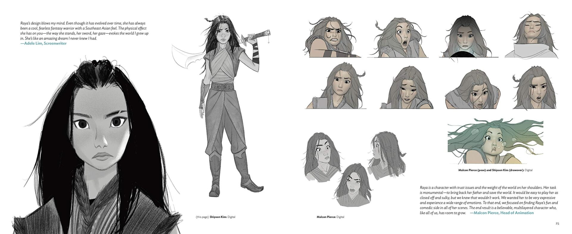 The Art of Raya and the Last Dragon concept art