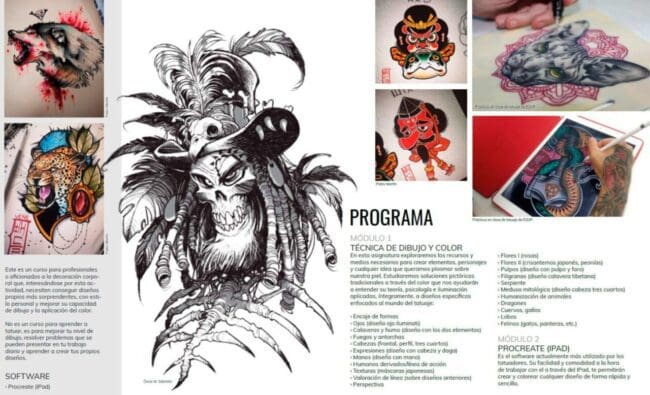 cursos de tatuajes