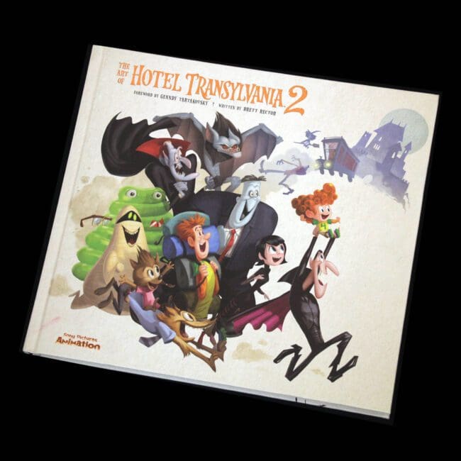 artbook The Art of Hotel Transylvania 2