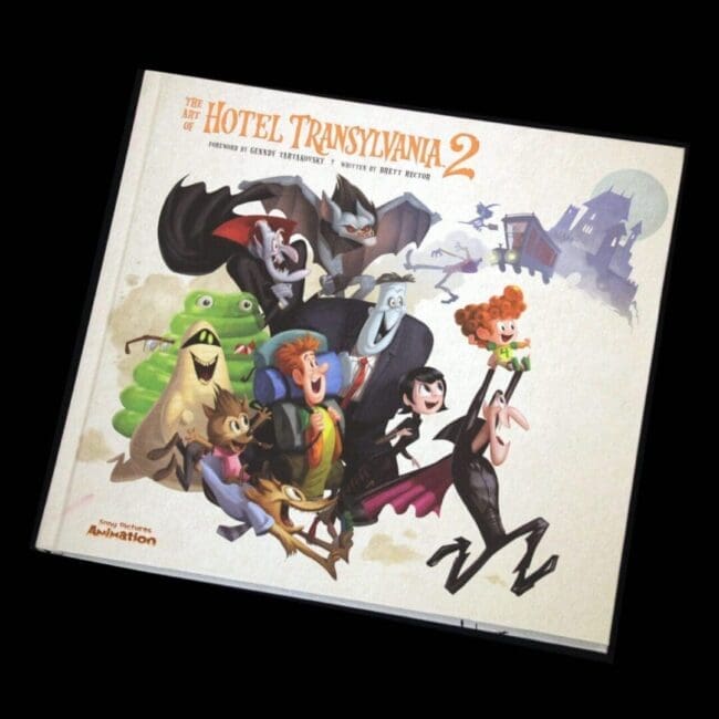 artbook The Art of Hotel Transylvania 2