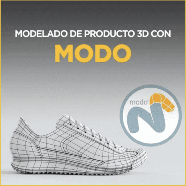 Curso de Diseño y Modelado 3D de Producto | Foundry MODO | ONLINE 20% de DESCUENTO