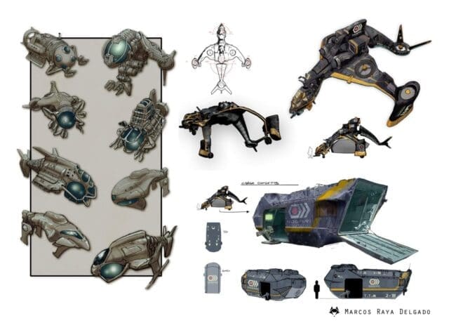 master avanzado concept art