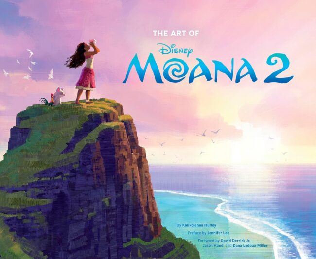 Art of Moana 2 artbook