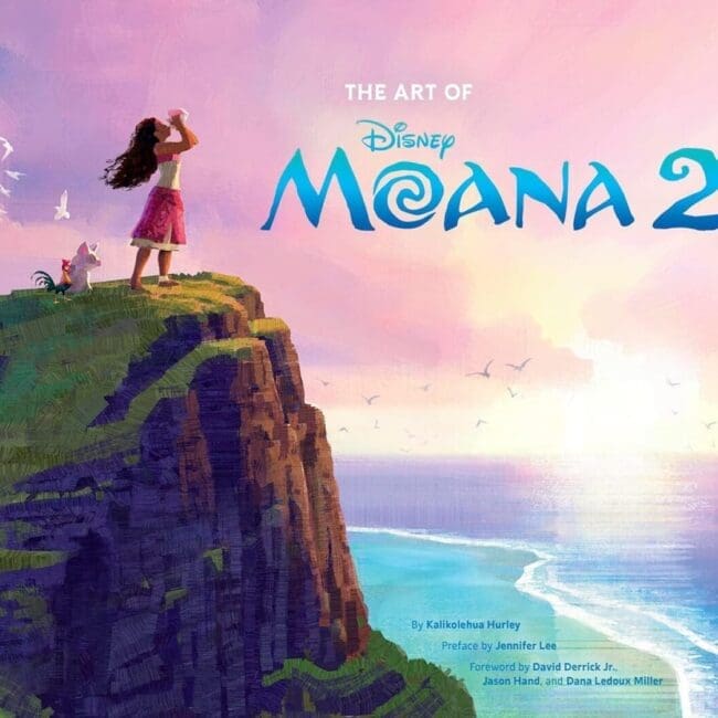 Art of Moana 2 artbook